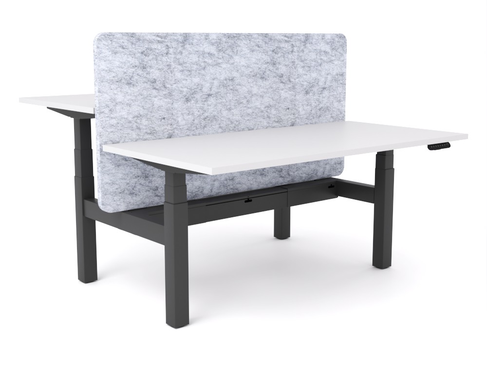 Agile Motion+ Sit to Stand Two Person B2B - with 30mm Acoustiq Screen